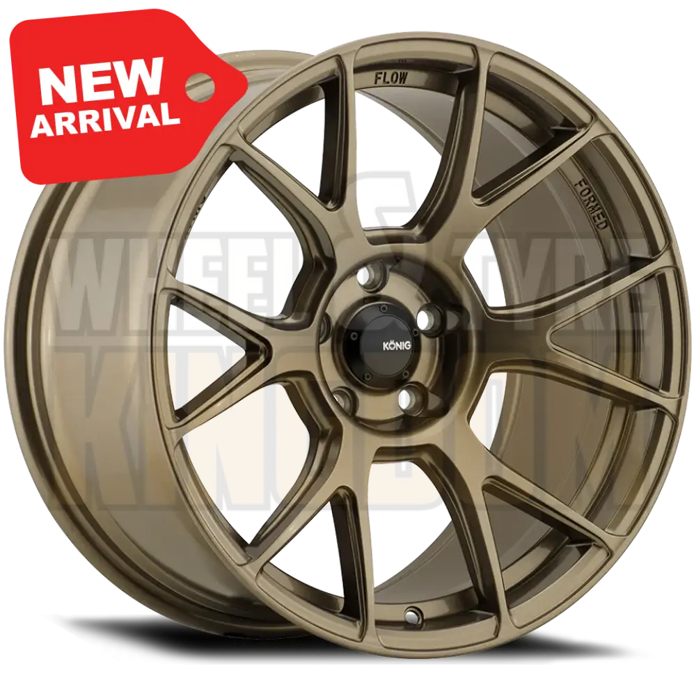 Konig Ampliform 17x8 4x100 +45 Gloss Bronze - Wheels