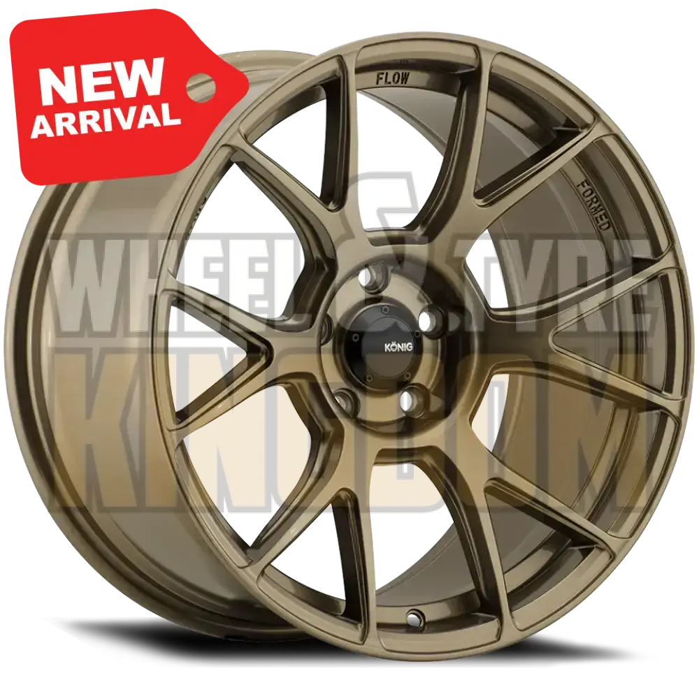 Konig Ampliform 17x8 4x100 +45 Gloss Bronze - Wheels