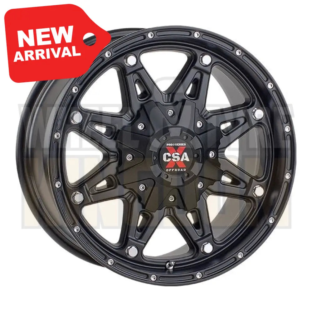Konig Assault 17x9 6x139.7 +25 Satin Black - Wheels