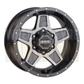Konig Dakar 16x8 5x150 -6 Gunmetal Machined Face - Wheels