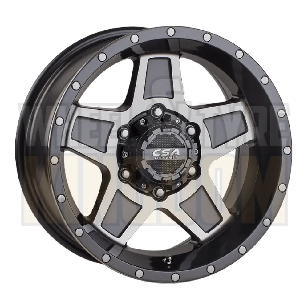 Konig Dakar 16x8 5x150 -6 Gunmetal Machined Face - Wheels