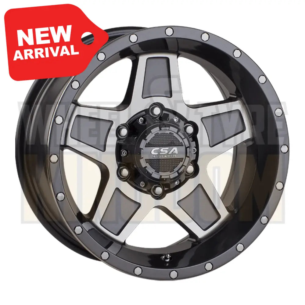 Konig Dakar 16x8 5x150 -6 Gunmetal Machined Face - Wheels
