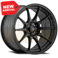 Konig Dekagram 15x9 4x100 +35 Semi-Matte Black - Wheels