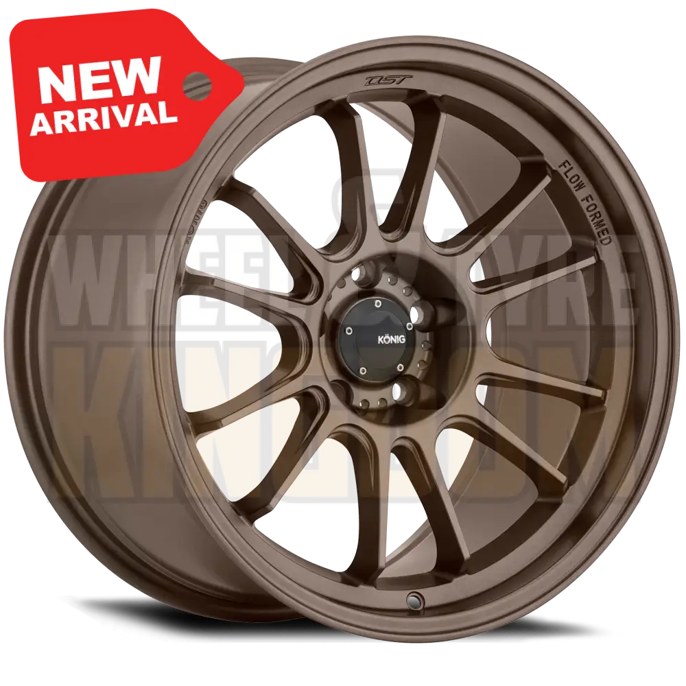 Konig Hypergram 15x7.5 4x100 +35 Race Bronze - Wheels