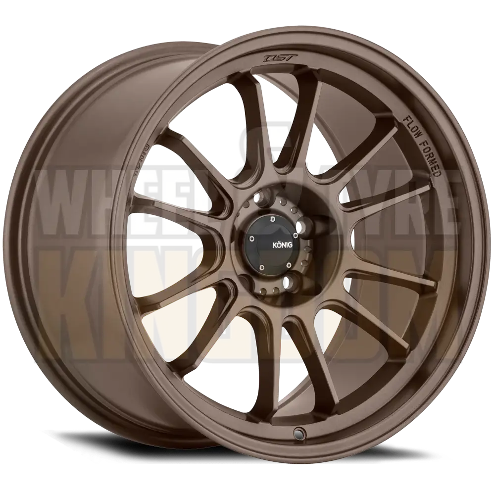 Konig Hypergram 15x7.5 4x100 +35 Race Bronze - Wheels