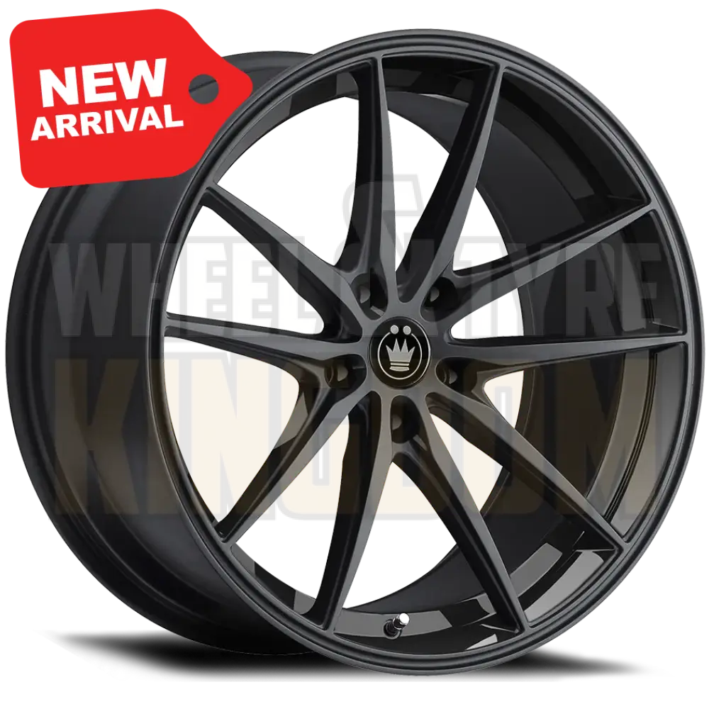 Konig Oversteer 17x8 5x114.3 +40 Gloss Black - Wheels