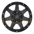 Konig Scorpion 18x9 5x150 +35 Gloss Black Milled Edge - Wheels
