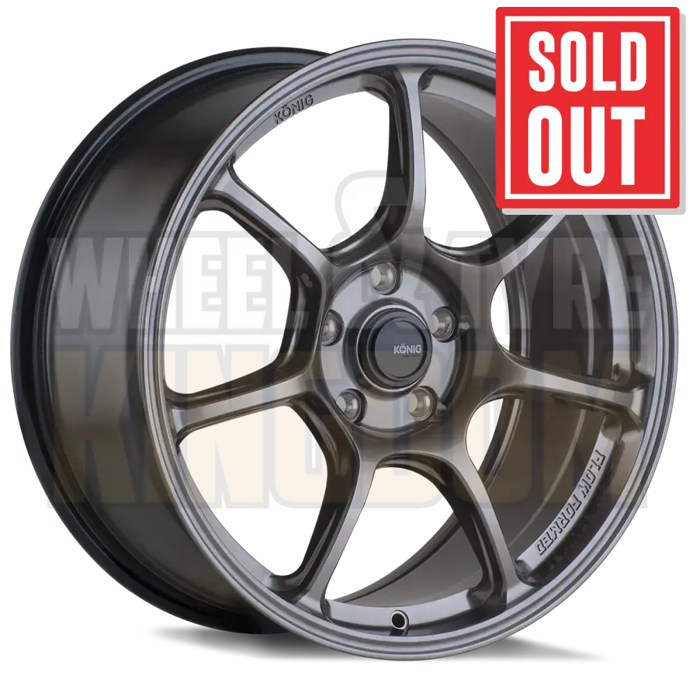 Konig Ultragram 15x8 4x100 +36 Carbon Bronze Metallic - Wheels