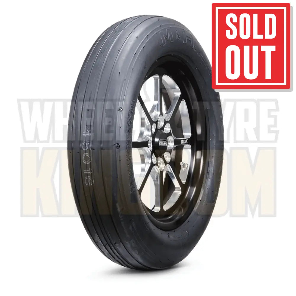 M&H Tyre, Muscle Car Drag Front, 3.5/22-15 Bias Ply, 703 Compound, DOT-Approved, Blackwall