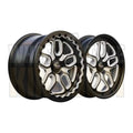 DragPAK 18/17’’ - Satin Black Machined - Forged Set with Beadlocks