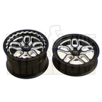 DragPAK 18/17’’ - Satin Black Machined - Forged Set with Beadlocks