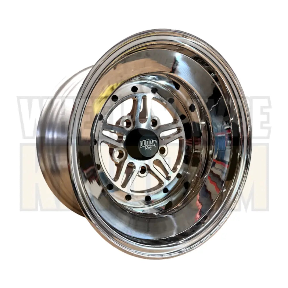 Gemini 15’’ - Raw Billet Polished Barrel