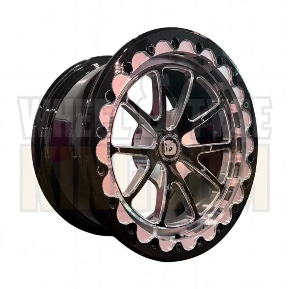 GEN-F 17x10 +51 - GLOSS BLACK MILLED - BDL