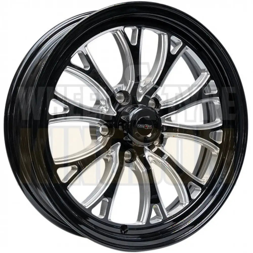 INTENSITY 15x4 1.75’’ BS (-24) - GLOSS BLACK MILLED
