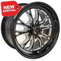 INTENSITY 15x8 5.5’’ BS (+27) - GLOSS BLACK MILLED