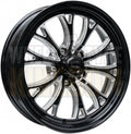 INTENSITY 17x4.5 1.75’’ BS (-24) - GLOSS BLACK MILLED
