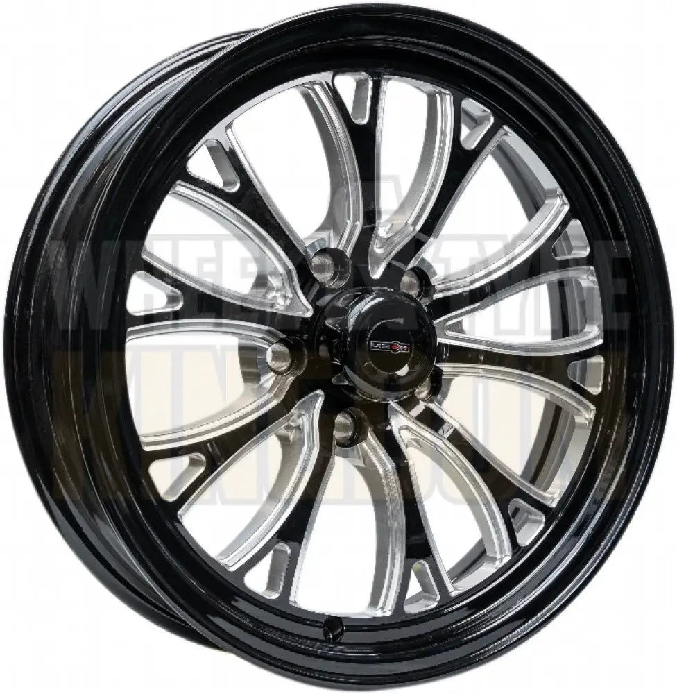 INTENSITY 17x4.5 1.75’’ BS (-24) - GLOSS BLACK MILLED