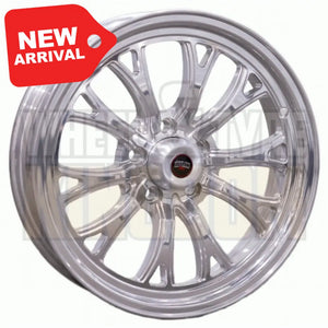 Outlaw Drag Intensity 17x4.5 5x120 Holden  - Polished