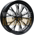 INTENSITY 17x4.5 1.75’’ BS (-24) - GLOSS BLACK MILLED