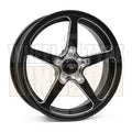 Outlaw Drag Penta Fr 17x4.5 1.75’’ BS (-24) - Satin Black Milled