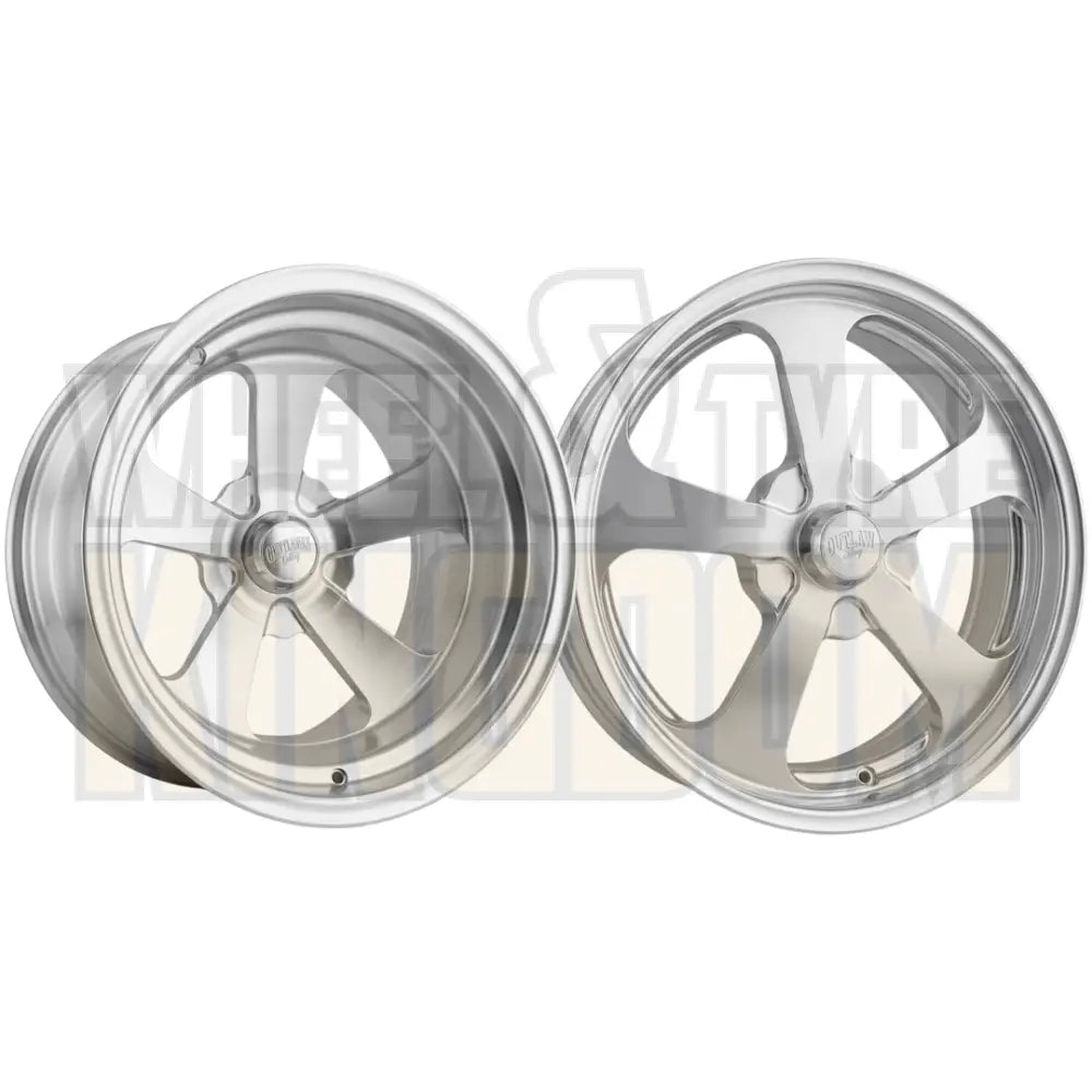 Outlaw Drag Trak - Fusion Forged Package 17x4.5/15x10 - Polished