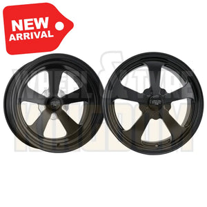 Outlaw Drag Trak - Fusion Forged Package 17x4.5/15x10 - Satin Black