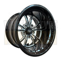 WIDOW 15x10 - GLOSS BLACK MILLED