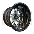 WIDOW 15x10 - GLOSS BLACK MILLED