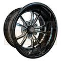 WIDOW 15x8 - GLOSS BLACK MILLED