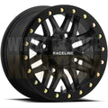 RACELINE ALLOY 14x7 +10 4x156 RYNO BLACK BEADLOCK