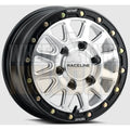 RACELINE ALLOY 15x6.5 +74 6x139.7 ALPHA HYPER SILVER BLACK RING BEADLOCK