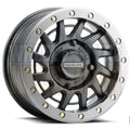RACELINE ALLOY 15x7 +10 4x156 SQUAD SATIN BLACK BEADLOCK