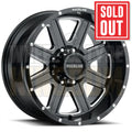 RACELINE ALLOY 16x8 +0 8x170 HOSTAGE Black Milled