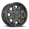 RACELINE ALLOY 17x7.5 +50 6x130 SCOUT VAN SATIN BLACK (NOT HIACE)