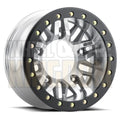 RACELINE ALLOY 17x8 -28 5x205 RYNO RT MACHINED BLACK LIP BEADLOCK