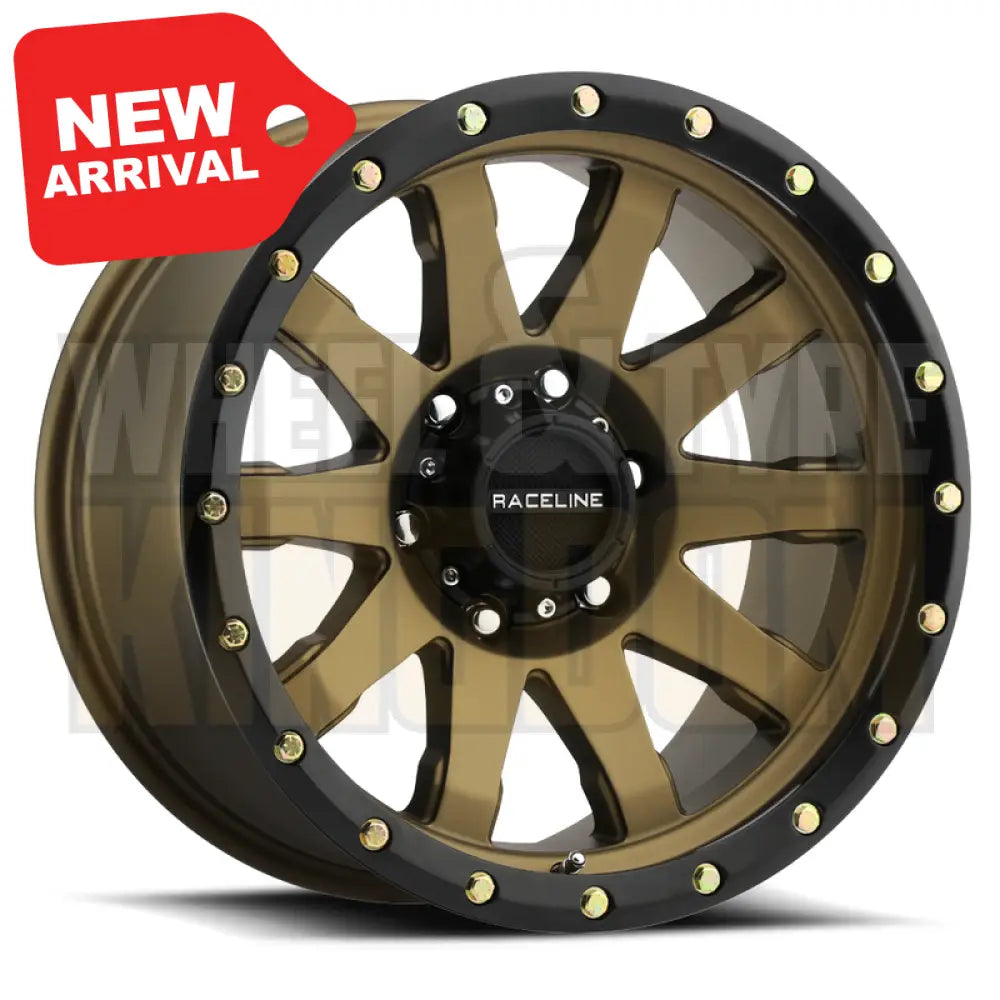 RACELINE ALLOY 17x8.5 +0 5x127 CLUTCH BRONZE