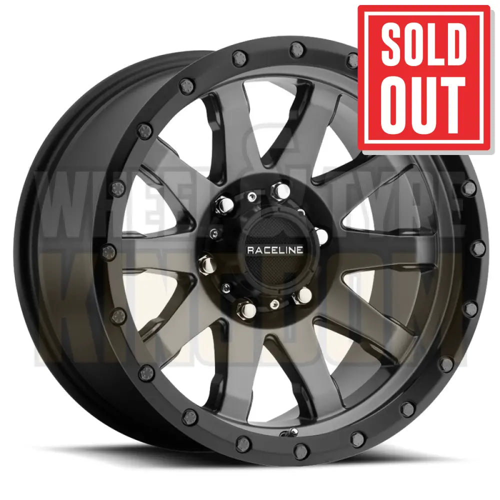 RACELINE ALLOY 17x8.5 +0 5x127 CLUTCH GUNMETAL