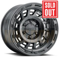 RACELINE ALLOY 17x8.5 +0 6x139.7 HALO Satin Black
