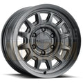 RACELINE ALLOY 17x8.5 +18 6x139.7 AERO SATIN BLACK
