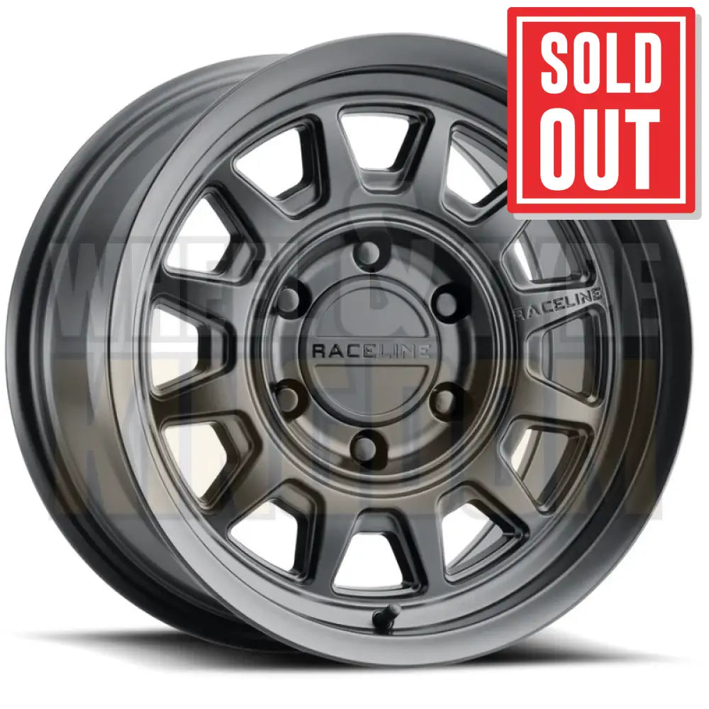RACELINE ALLOY 17x8.5 +18 6x139.7 AERO SATIN BLACK