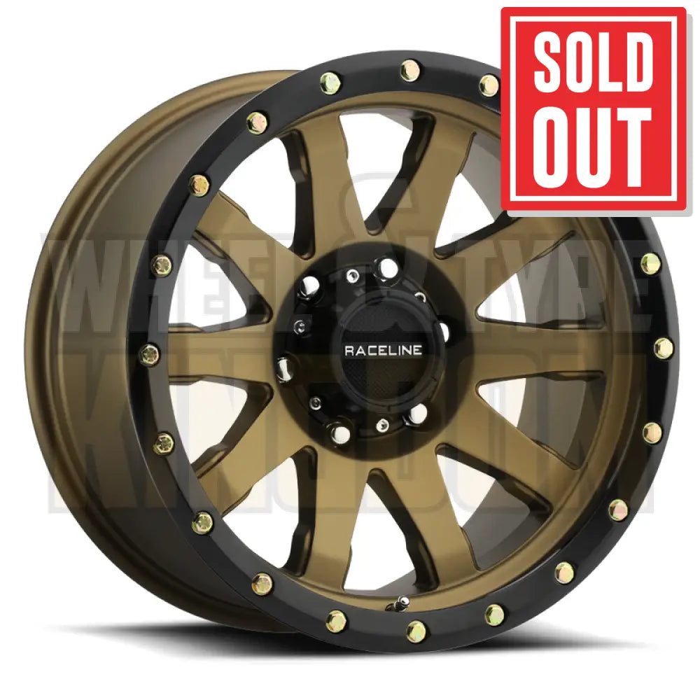 RACELINE ALLOY 17x8.5 +18 6x139.7 CLUTCH BRONZE