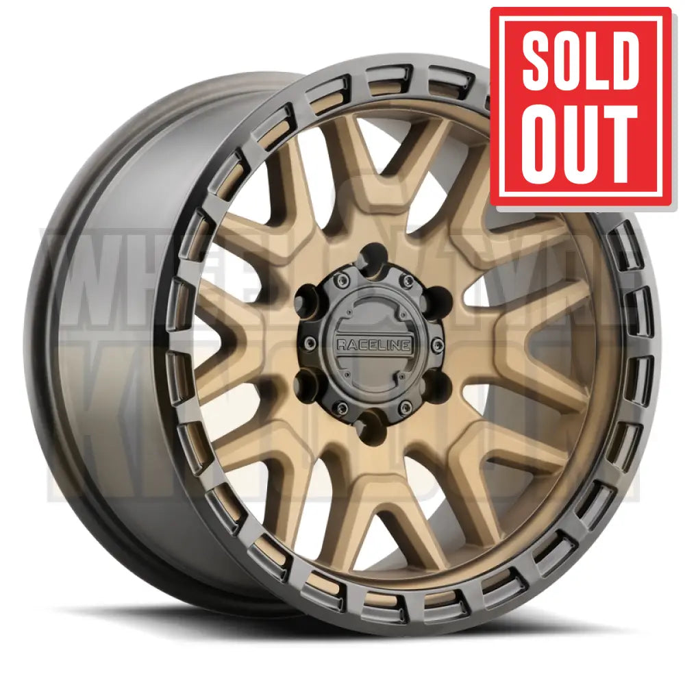 RACELINE ALLOY 17x8.5 +18 6x139.7 KRANK BRONZE