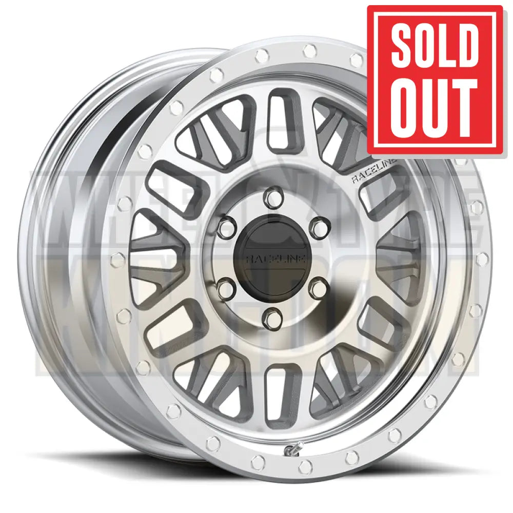 RACELINE ALLOY 17x8.5 +18 6x139.7 RYNO MACHINED