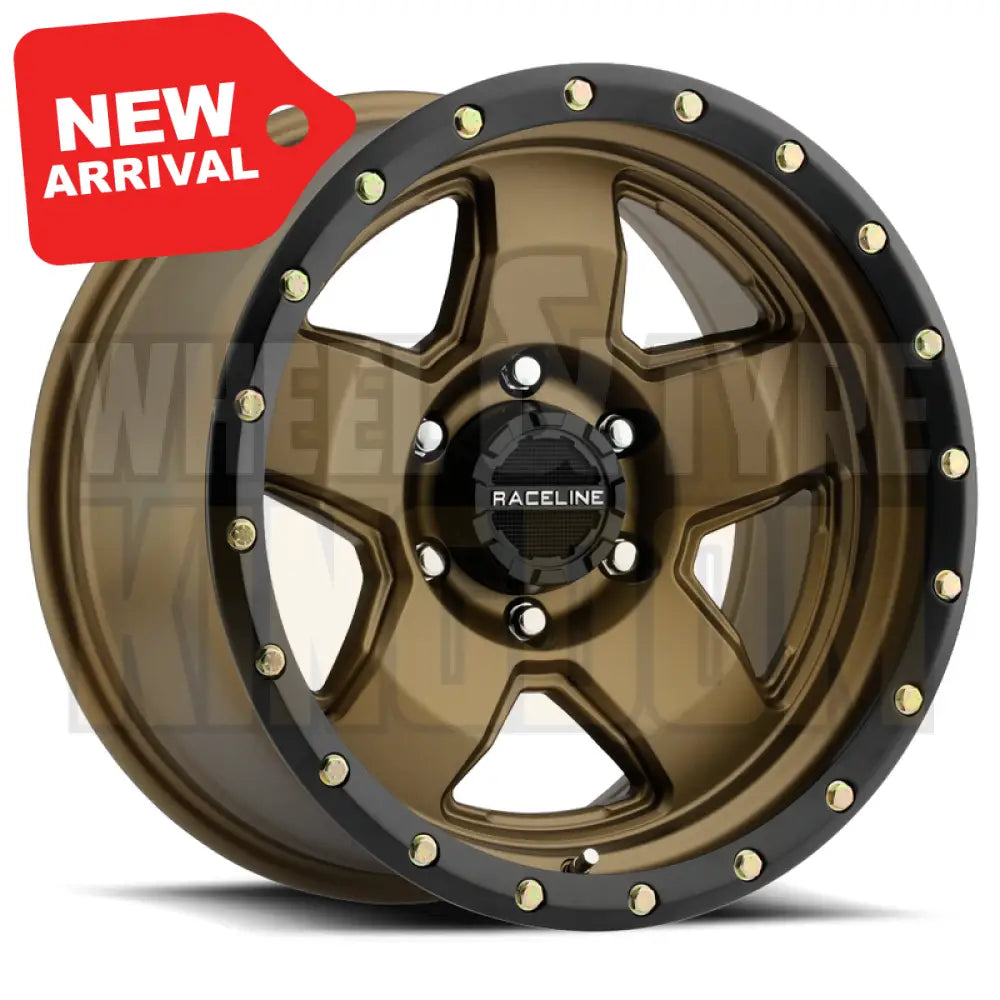RACELINE ALLOY 17x9 +0 5x127 COMBAT MATTE BRONZE