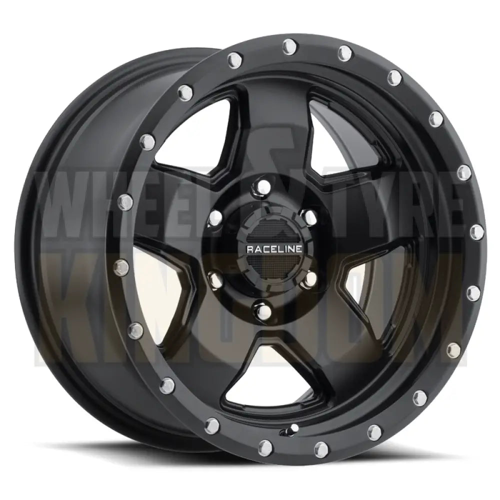 RACELINE ALLOY 17x9 +0 6x139.7 COMBAT MATTE BLACK