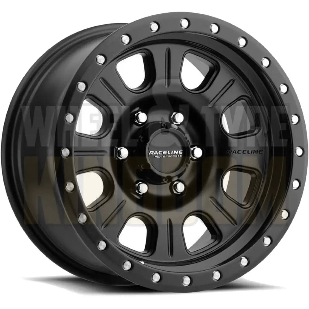 RACELINE ALLOY 17x9 +0 6x139.7 MONSTER BLACK