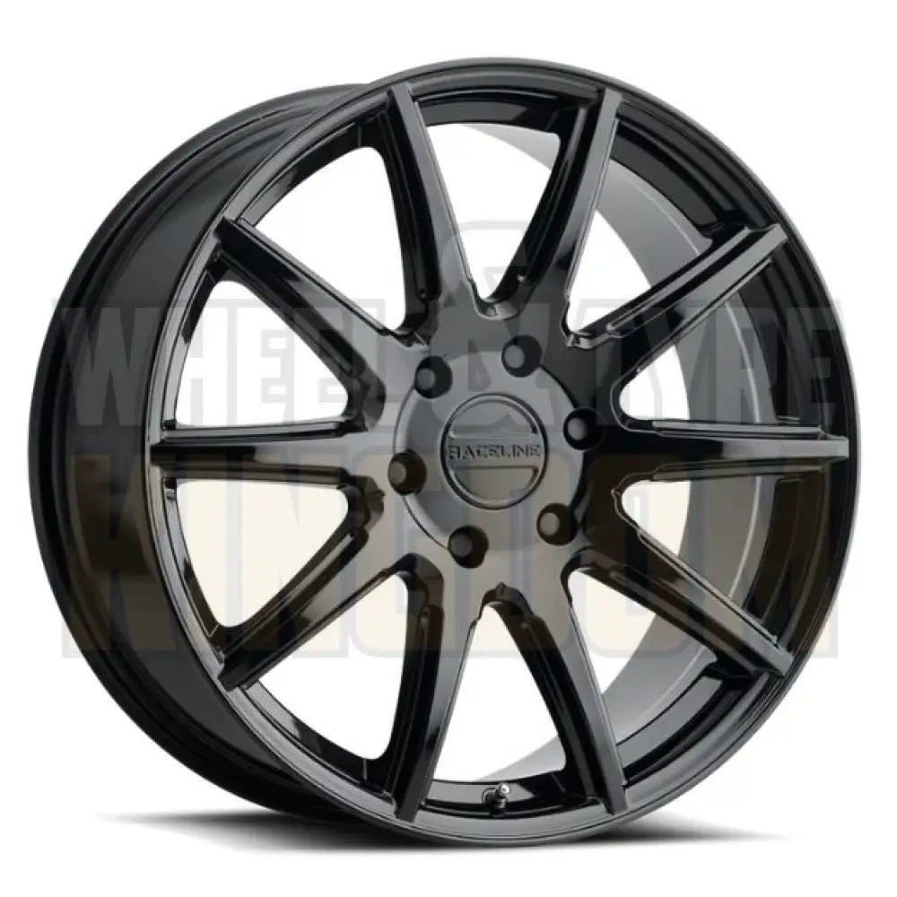 RACELINE ALLOY 18x8 +35 5x127 SPIKE GLOSS BLACK