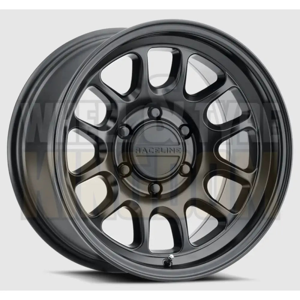 RACELINE ALLOY 18x8.5 +35 6x139.7 ROGUE SATIN BLACK