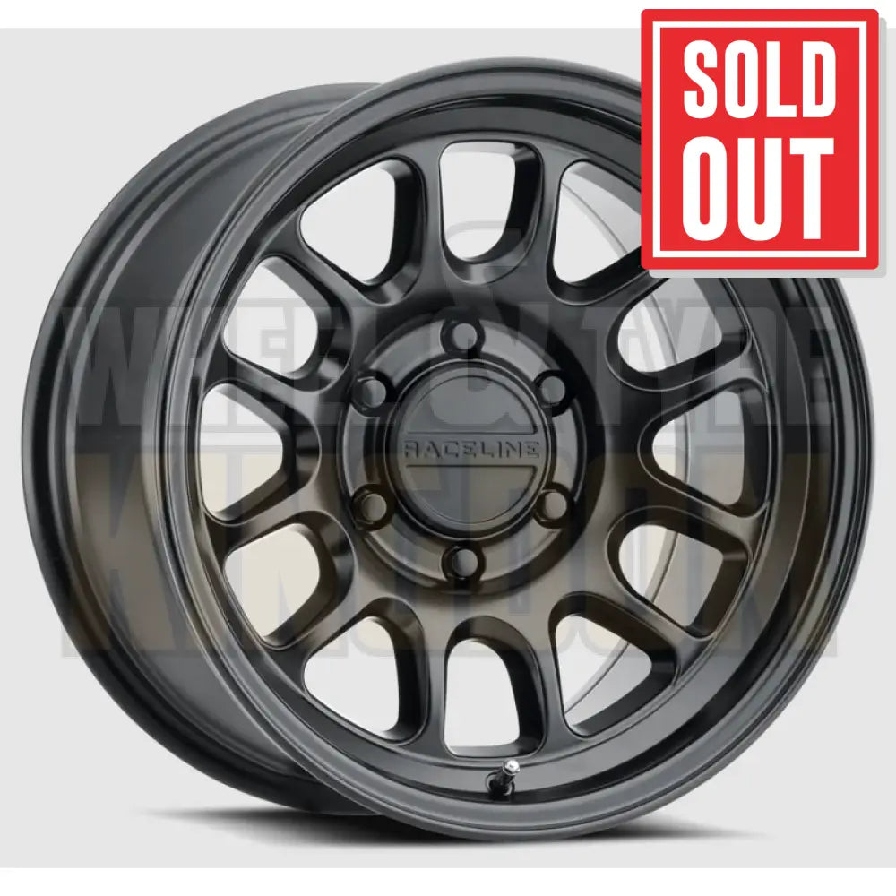 RACELINE ALLOY 18x8.5 +35 6x139.7 ROGUE SATIN BLACK