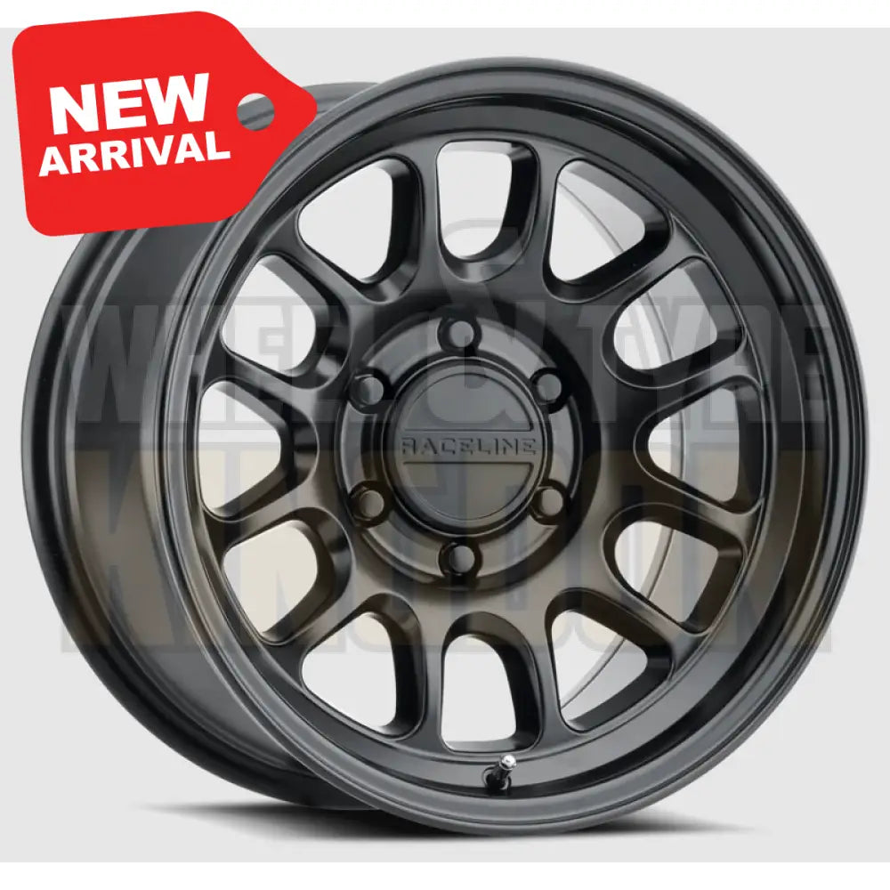 RACELINE ALLOY 18x8.5 +35 6x139.7 ROGUE SATIN BLACK